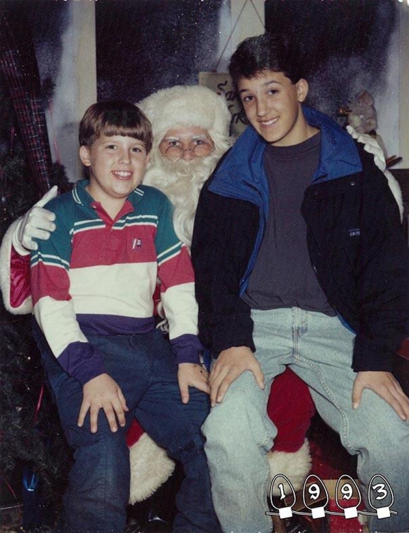 34 years with Santa Claus