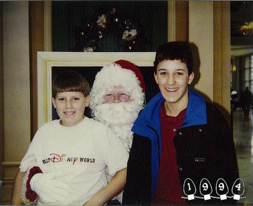 34 years with Santa Claus