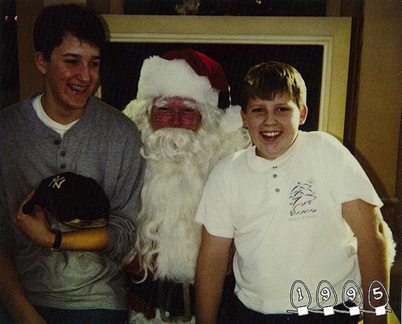 34 years with Santa Claus