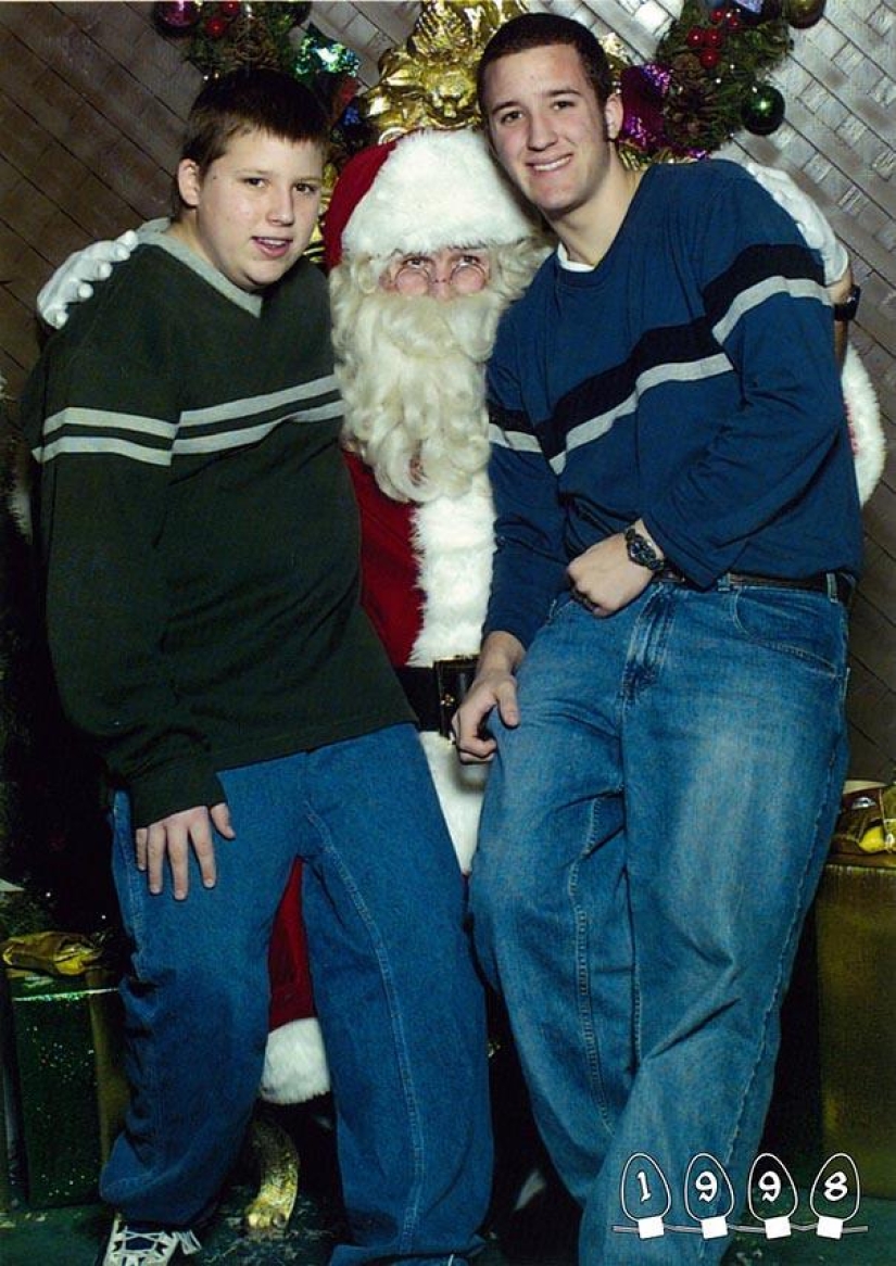 34 years with Santa Claus