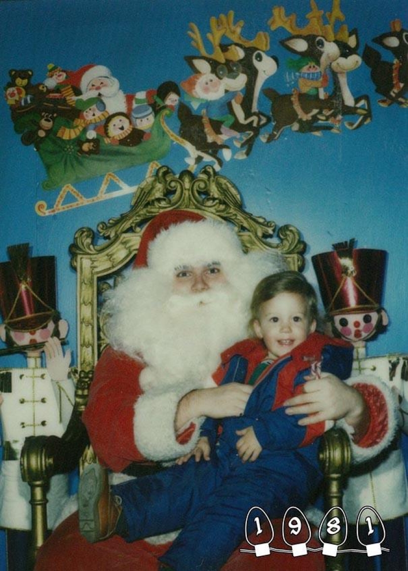 34 years with Santa Claus