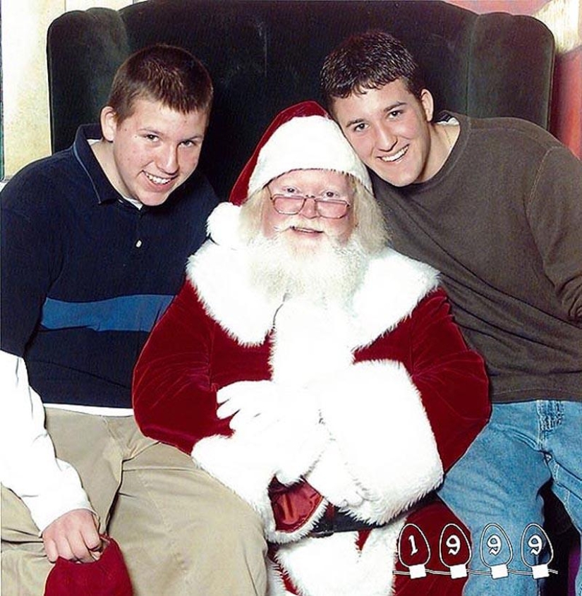 34 years with Santa Claus
