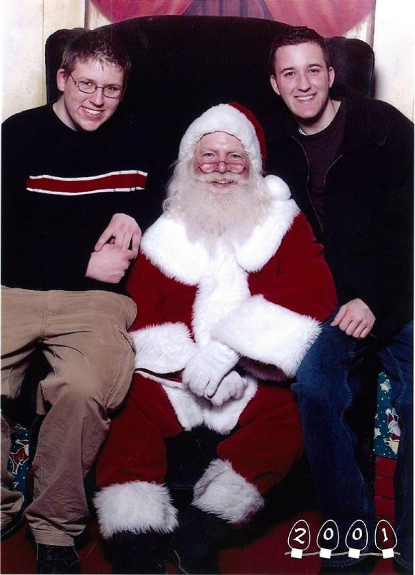 34 years with Santa Claus