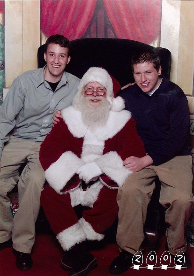 34 years with Santa Claus