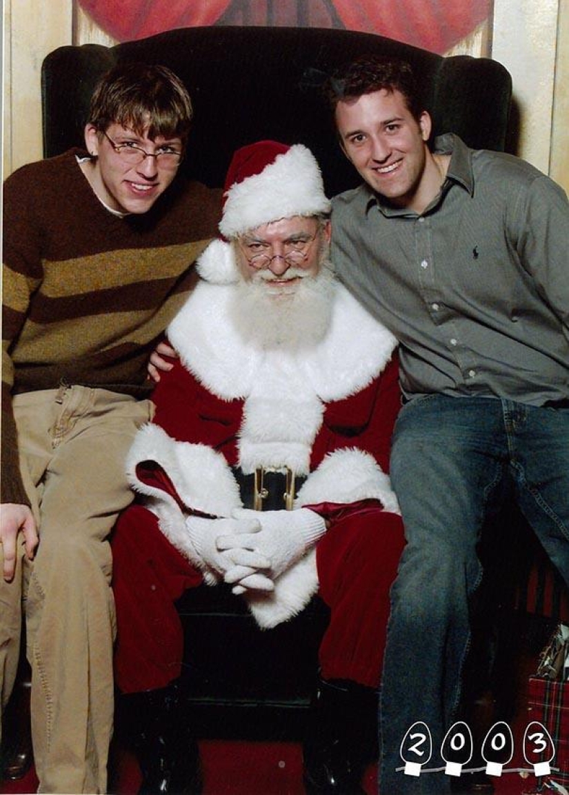 34 years with Santa Claus