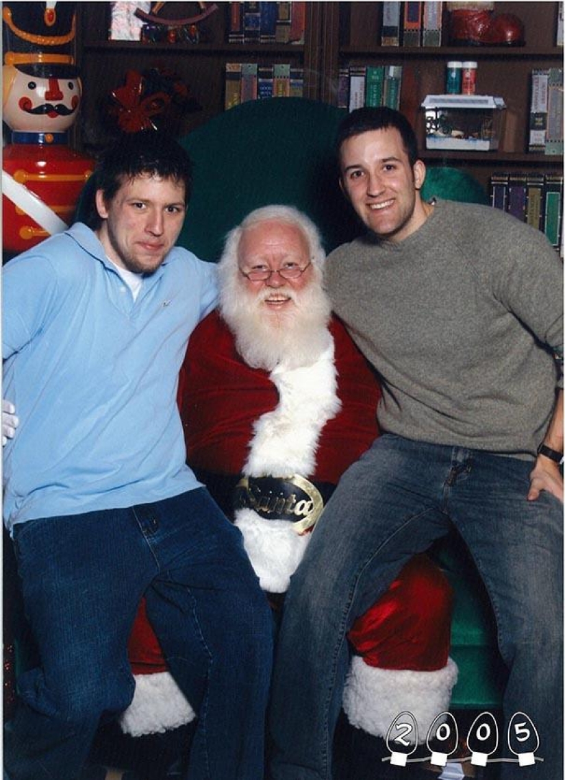 34 years with Santa Claus