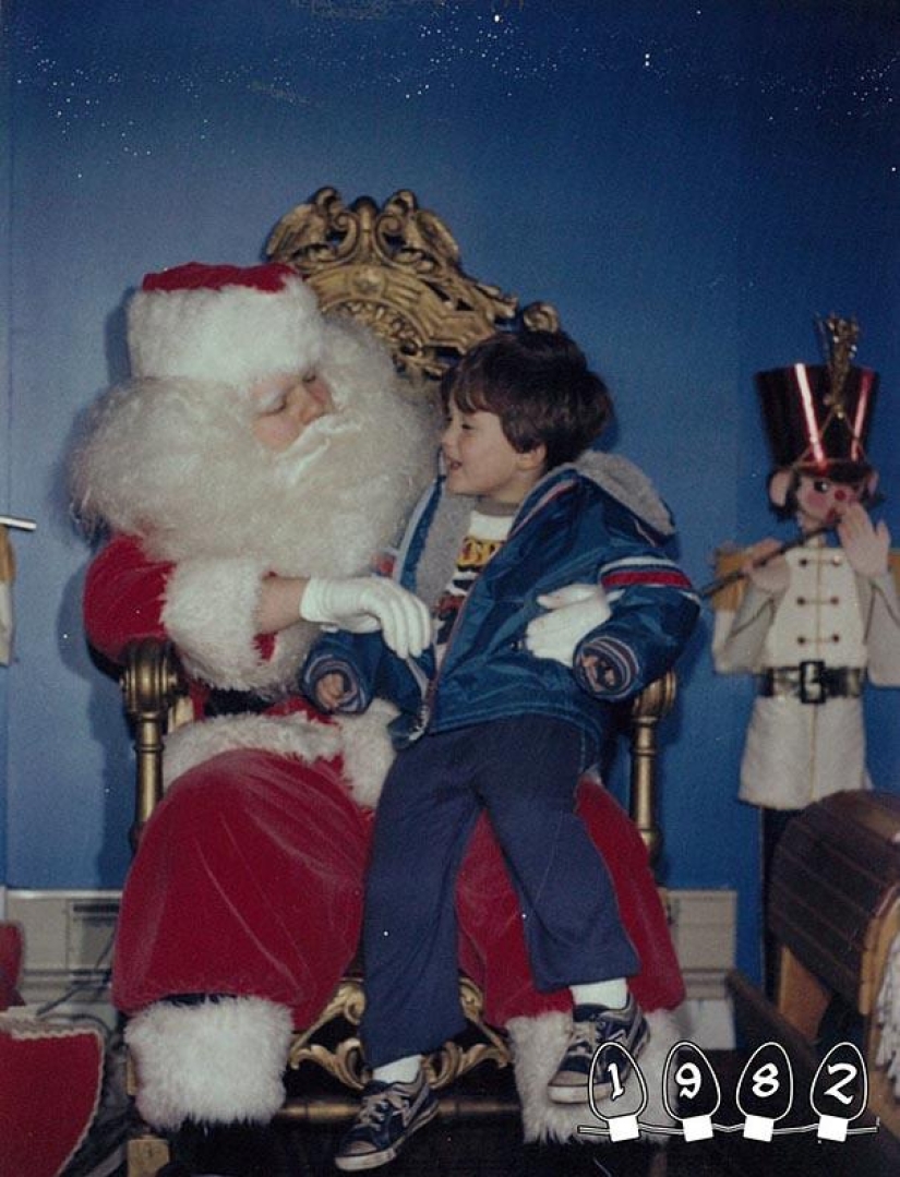 34 years with Santa Claus