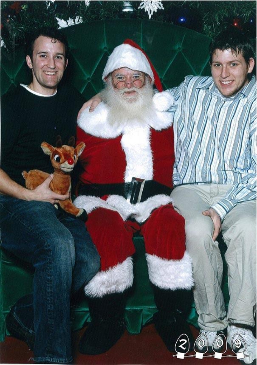 34 years with Santa Claus