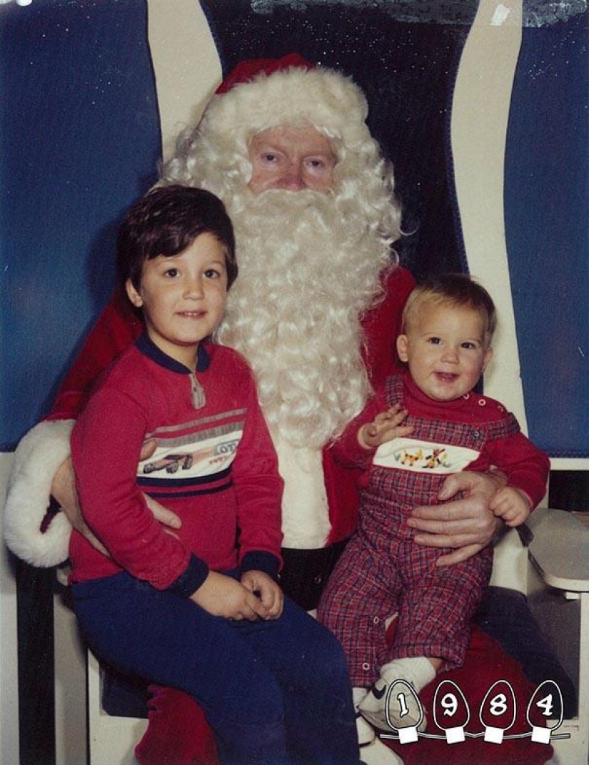 34 years with Santa Claus