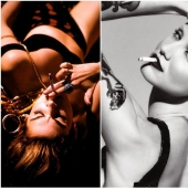 37 bellezas fatales y cigarrillos