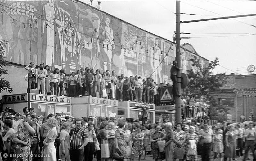 37 years ago, the farewell to Vysotsky took place 37 years ago, the farewell to Vysotsky took place