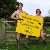 'Heavy Machinery': Farmers get naked for charity calendar