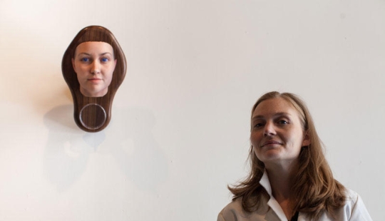 3D models of faces made from DNA taken from discarded objects