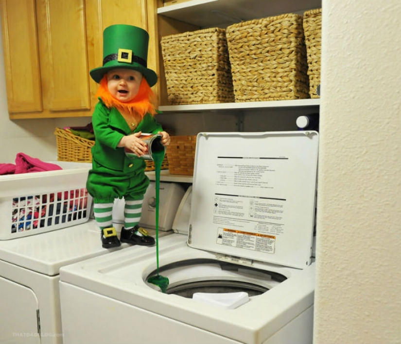 6-month-old leprechaun rages in Utah