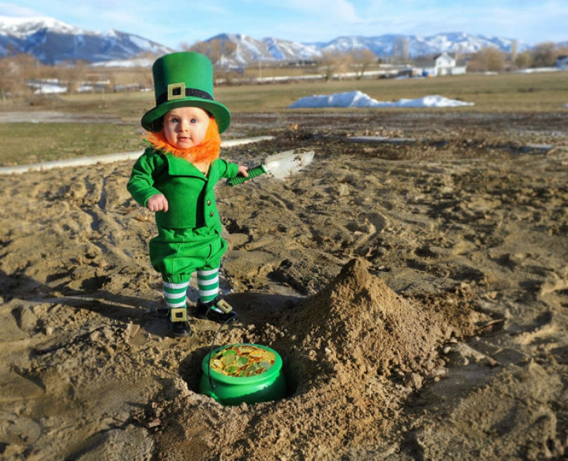 6-month-old leprechaun rages in Utah
