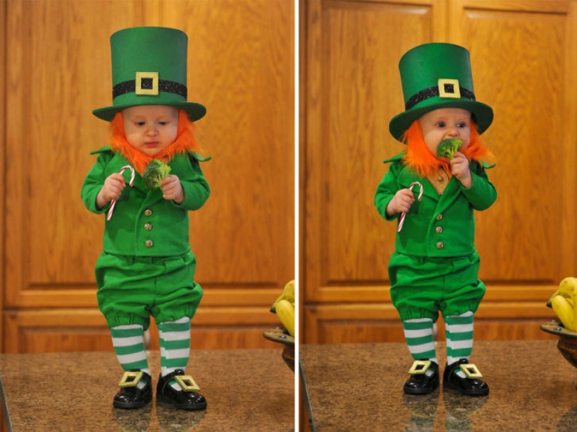 6-month-old leprechaun rages in Utah