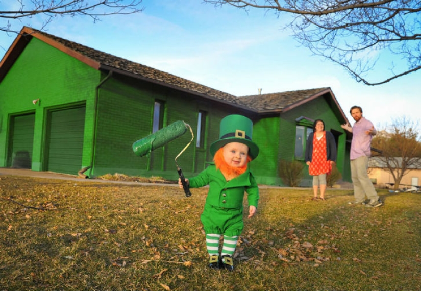 6-month-old leprechaun rages in Utah