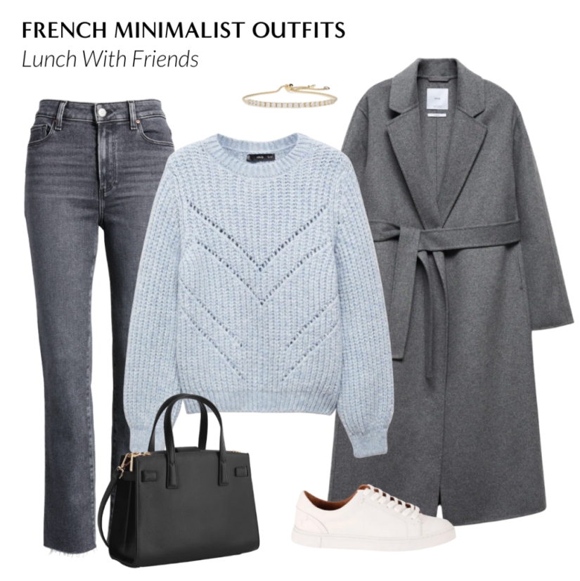 8 French Minimalist Winter Capsule Wardrobe Outfits
