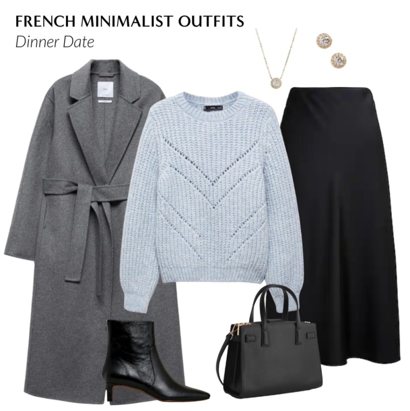 8 French Minimalist Winter Capsule Wardrobe Outfits