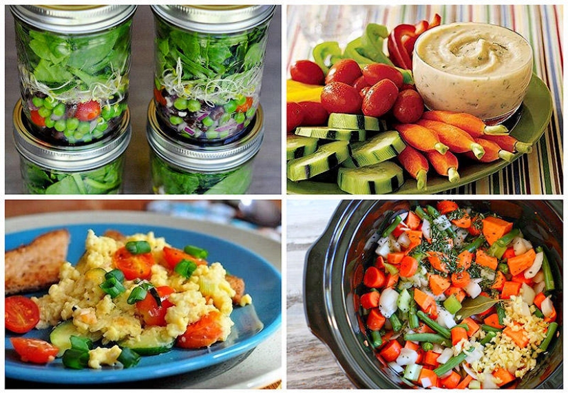8 pasos para una vida saludable: 8 formas de comer más verduras
