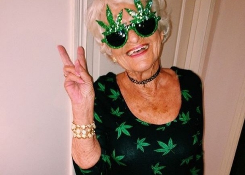 86-year-old &#39;cool&#39; grandma posts crazy photos on Instagram