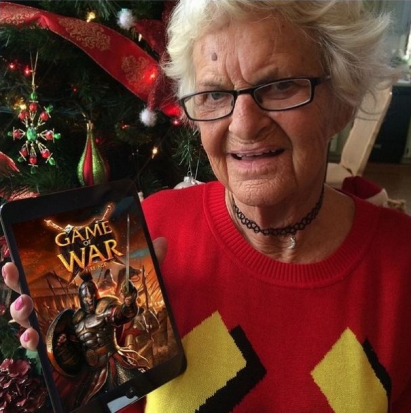 86-year-old &#39;cool&#39; grandma posts crazy photos on Instagram