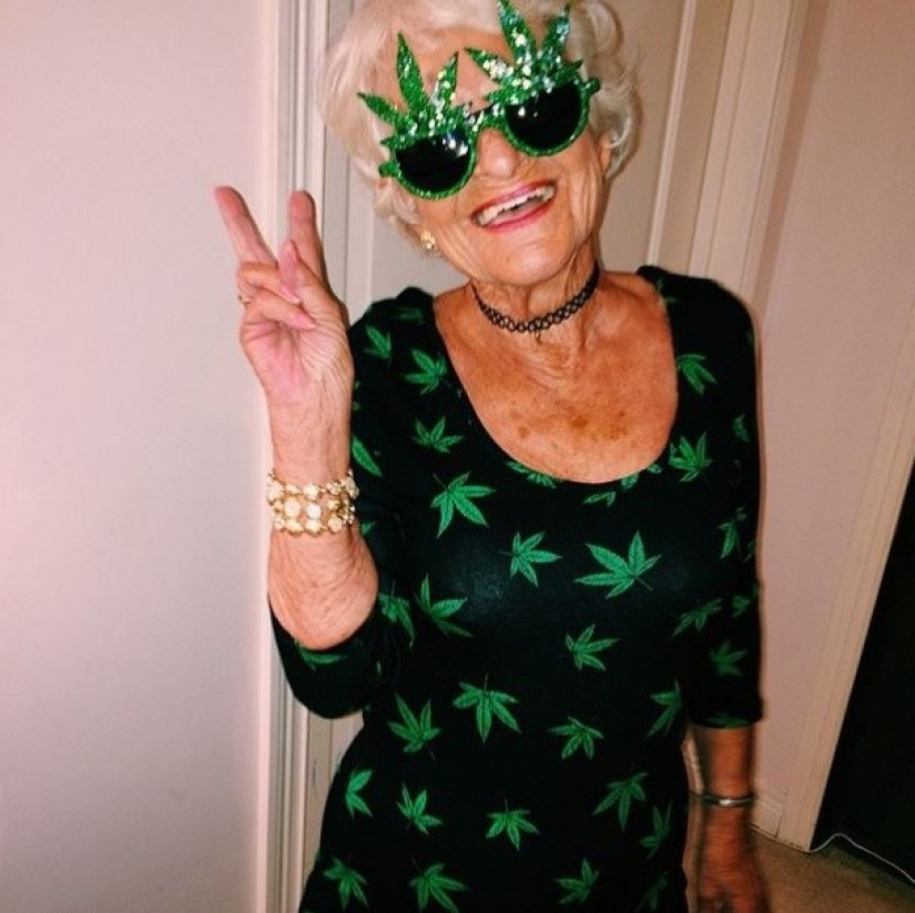86-year-old &#39;cool&#39; grandma posts crazy photos on Instagram