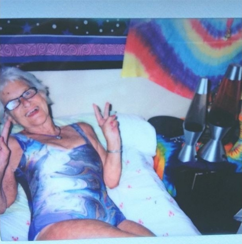 86-year-old &#39;cool&#39; grandma posts crazy photos on Instagram