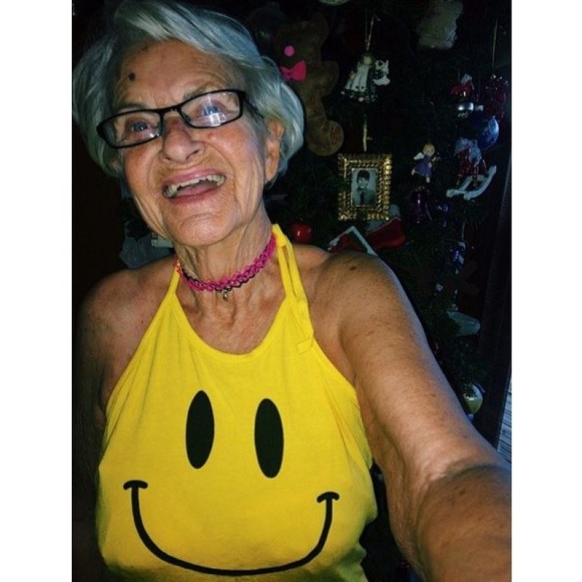 86-year-old &#39;cool&#39; grandma posts crazy photos on Instagram