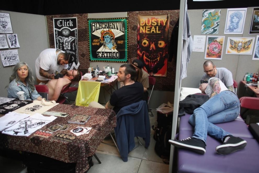 9ª convención de tatuajes en Londres