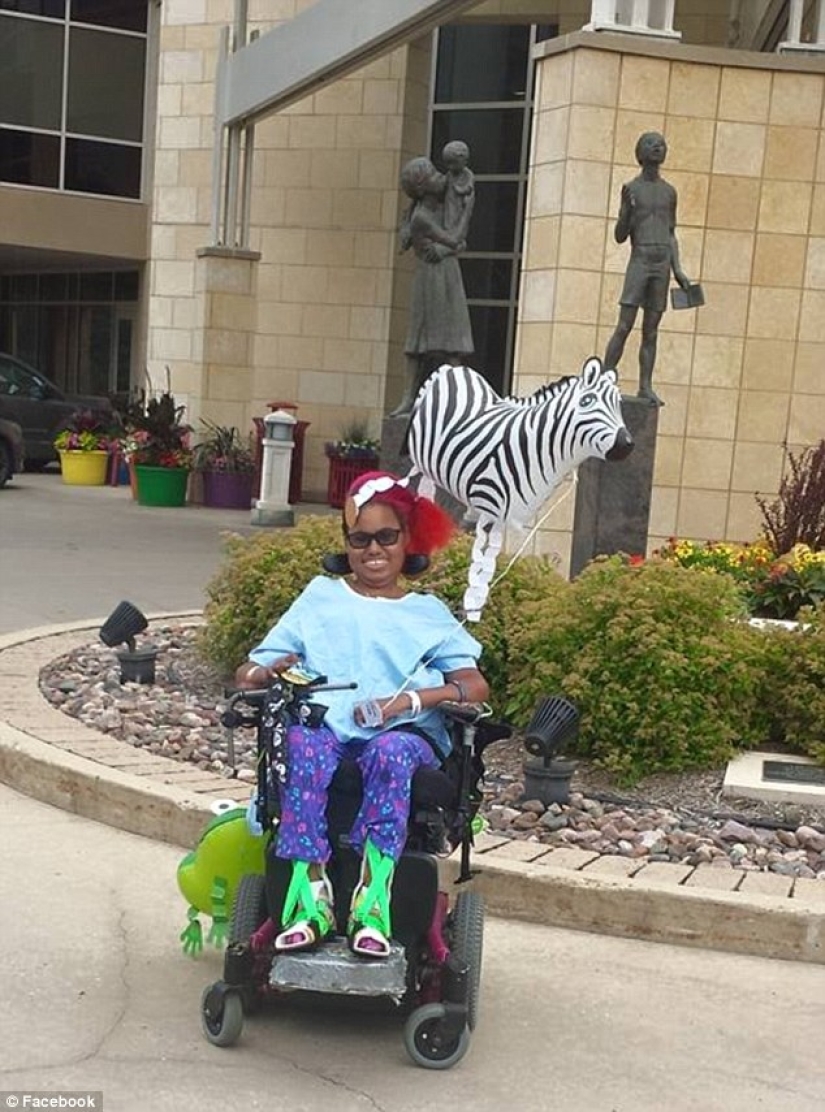 A 14-year-old terminally ill girl was chosen as the queen of the ball, fulfilling her last wish