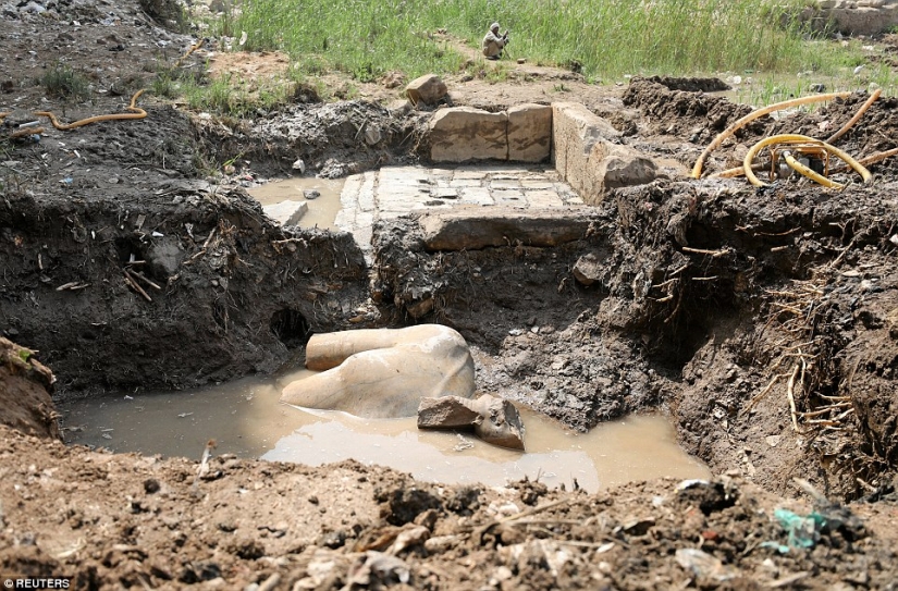 A 3,000-year-old statue of Pharaoh Ramses II has been found in Cairo