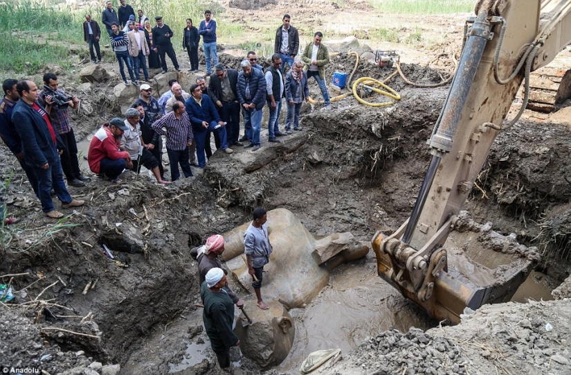 A 3,000-year-old statue of Pharaoh Ramses II has been found in Cairo
