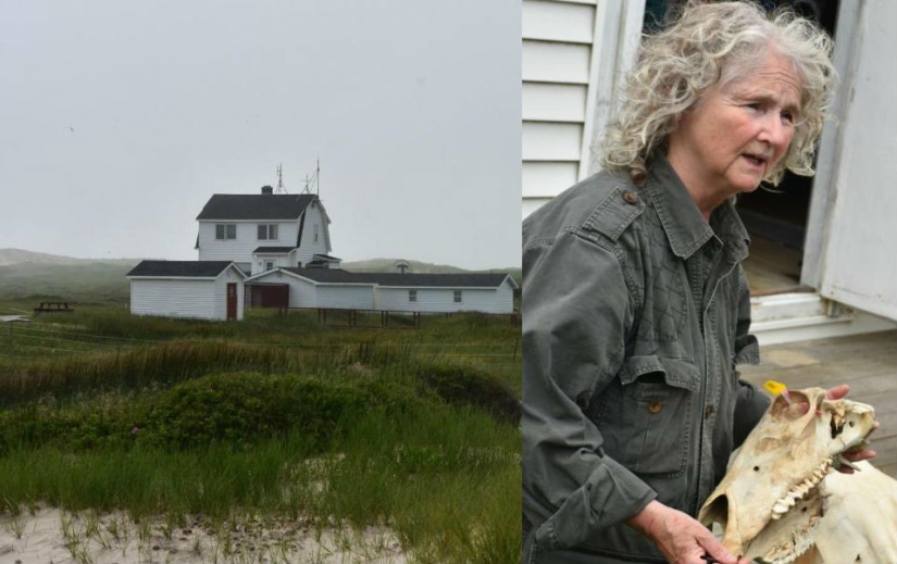 A 67-year-old woman has been living alone on a remote island for 40 years A 67-year-old woman has been living alone on a remote island for 40 years