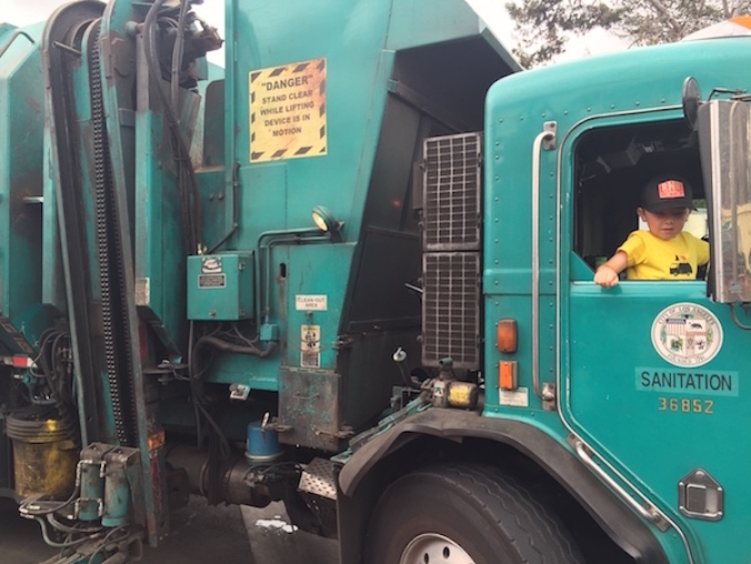 A 7-year-old boy founded a waste recycling company and has already earned $10,000 for college