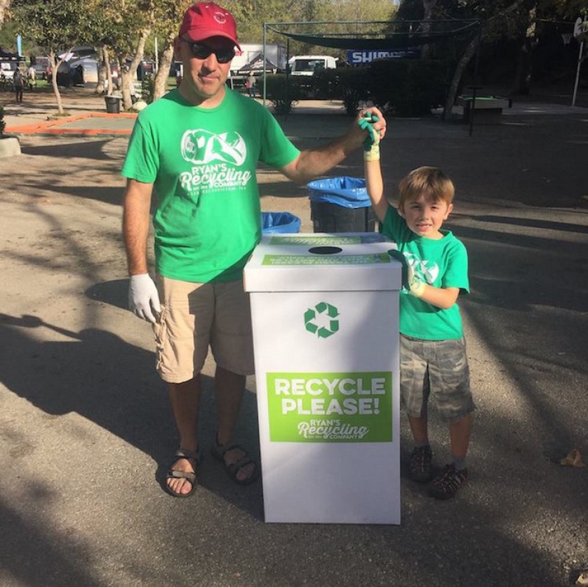 A 7-year-old boy founded a waste recycling company and has already earned $10,000 for college