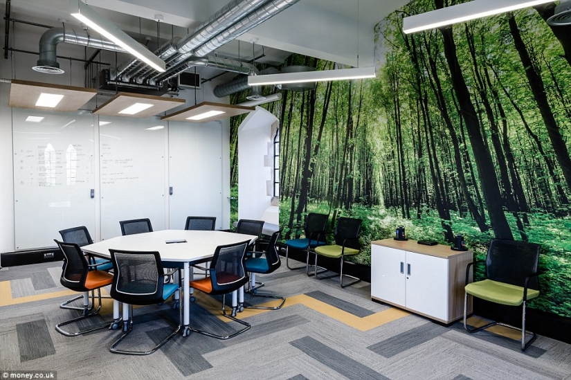 A businessman has remodeled his castle in the UK to turn it into the best office in the country