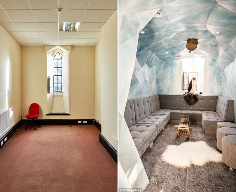 A businessman has remodeled his castle in the UK to turn it into the best office in the country