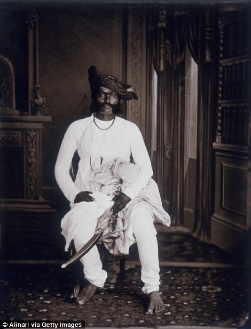 A collection of photographs of the Indian Maharaja's harem that has remained untouched for more than a century A collection of photographs of the Indian Maharaja's harem that has remained untouched for more than a century