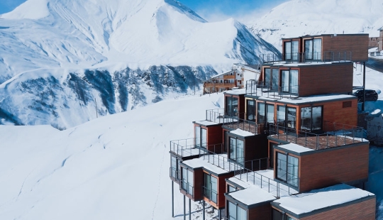 A crate can be comfortable: a hotel made of cargo containers has opened in Georgia