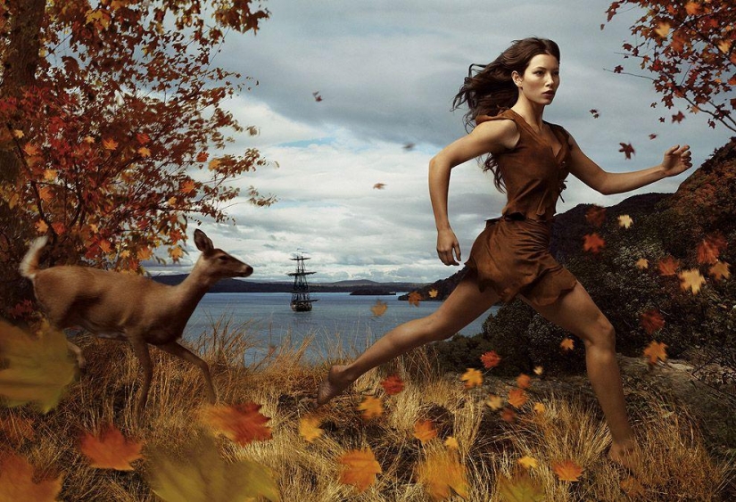 A fairy tale by Annie Leibovitz