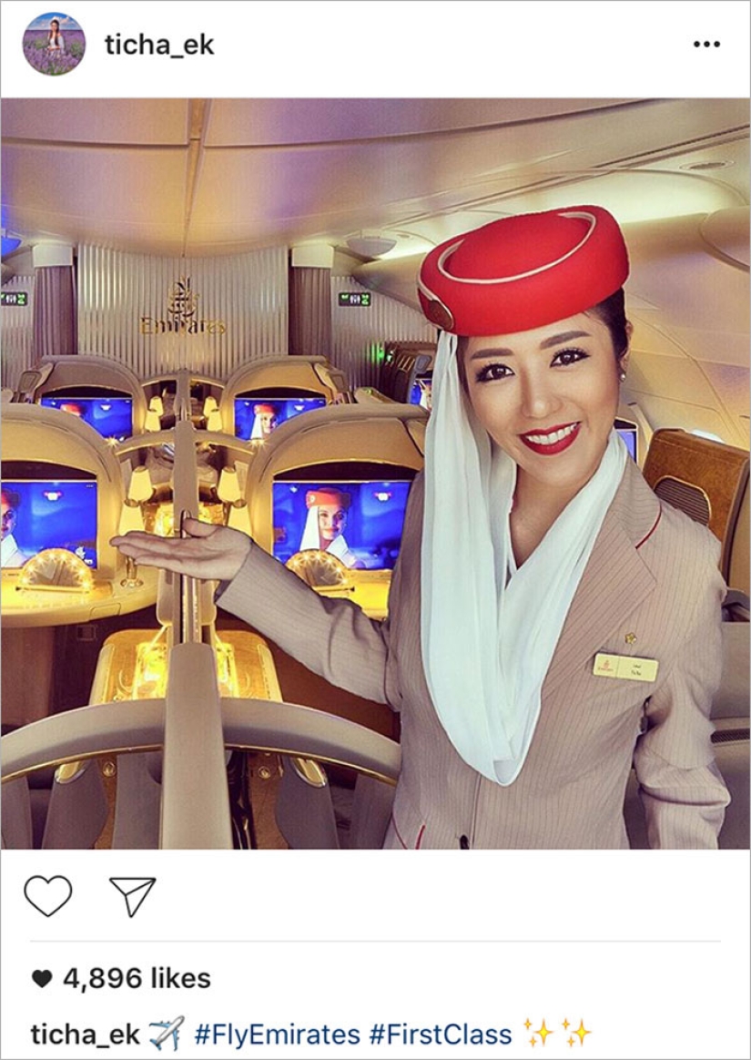 A flight attendant popular on Instagram was caught inserting herself into stolen photos A flight attendant popular on Instagram was caught inserting herself into stolen photos