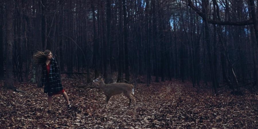 A girl and her deer - the story of an unusual pet A girl and her deer - the story of an unusual pet