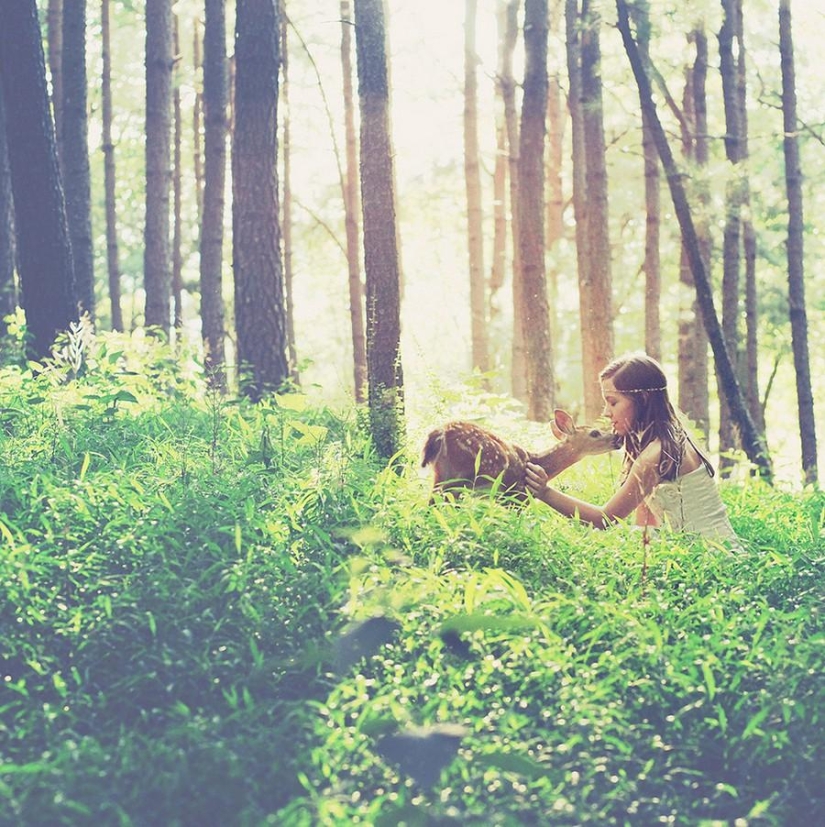 A girl and her deer - the story of an unusual pet A girl and her deer - the story of an unusual pet