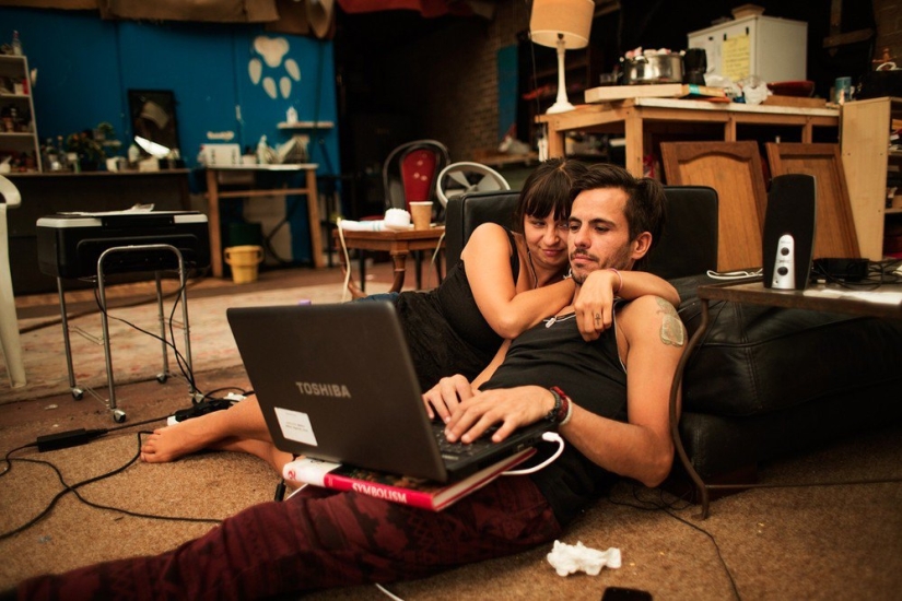 A guide to London squats in a photography project by Corinna Kern