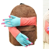 A hard day at work? A plush backpack will hug and comfort you A hard day at work? A plush backpack will hug and comfort you