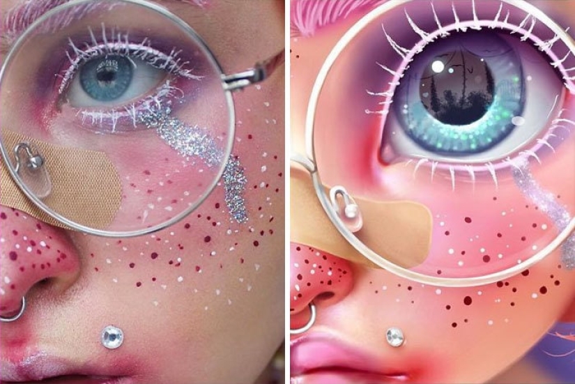 A lover of Disney and Pixar turns portraits of ordinary people into cartoons, and it's incredible!