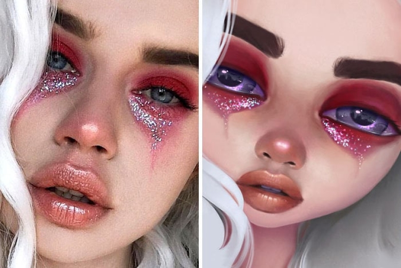 A lover of Disney and Pixar turns portraits of ordinary people into cartoons, and it's incredible!