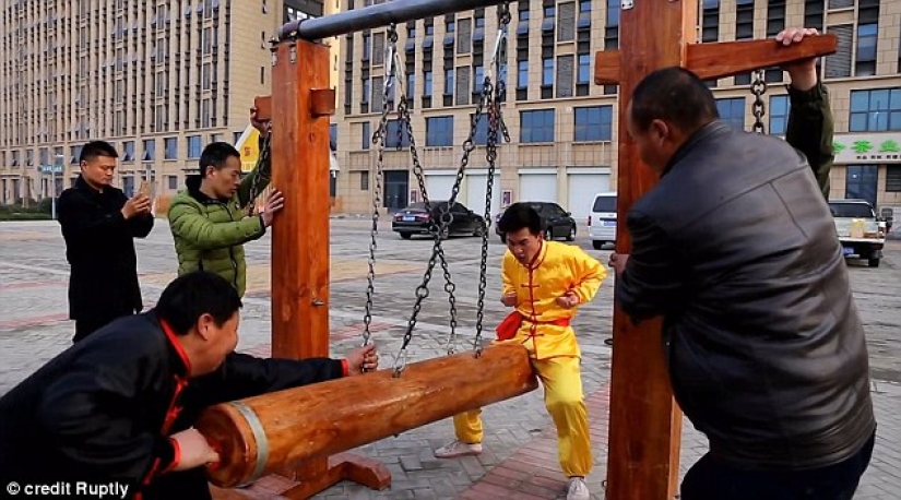 A man with steel balls is no longer a metaphor