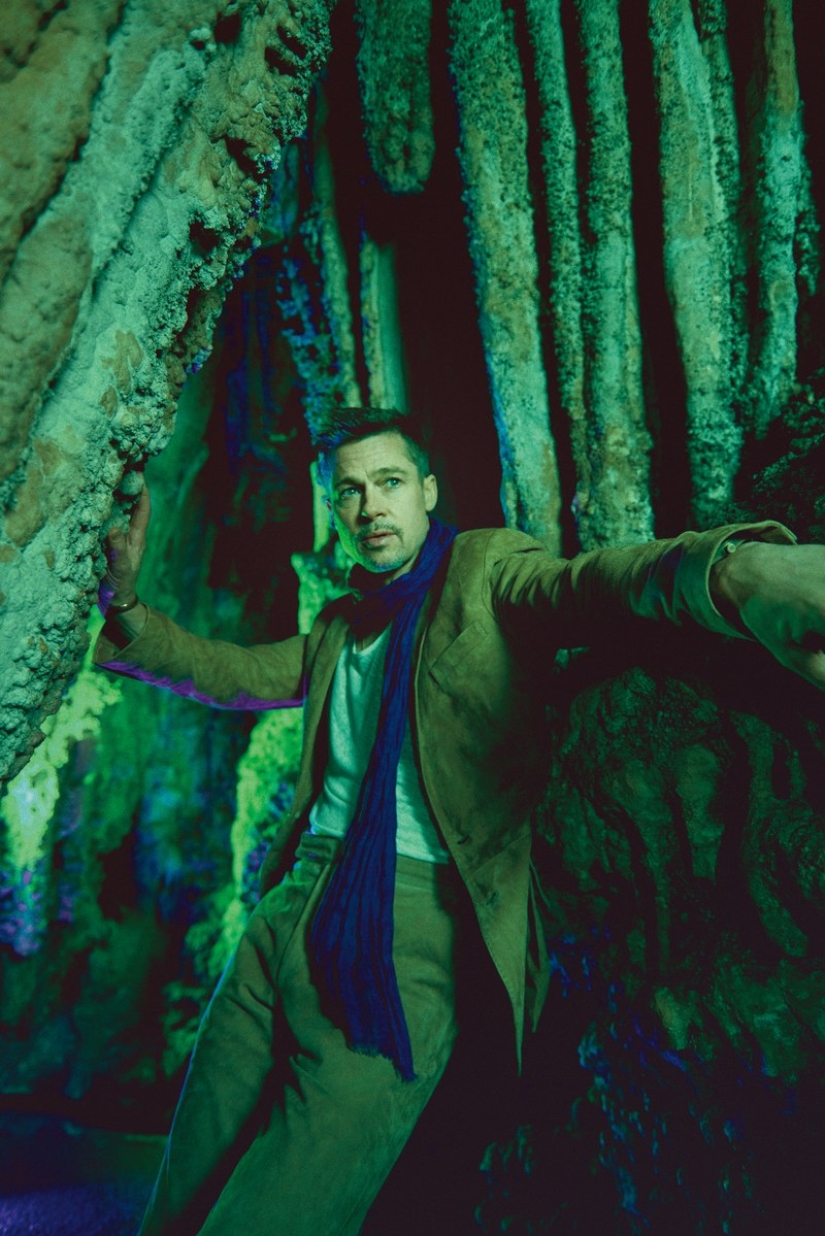 A man's life after a divorce: Brad Pitt quit drinking, lost weight and returned to the glossy covers